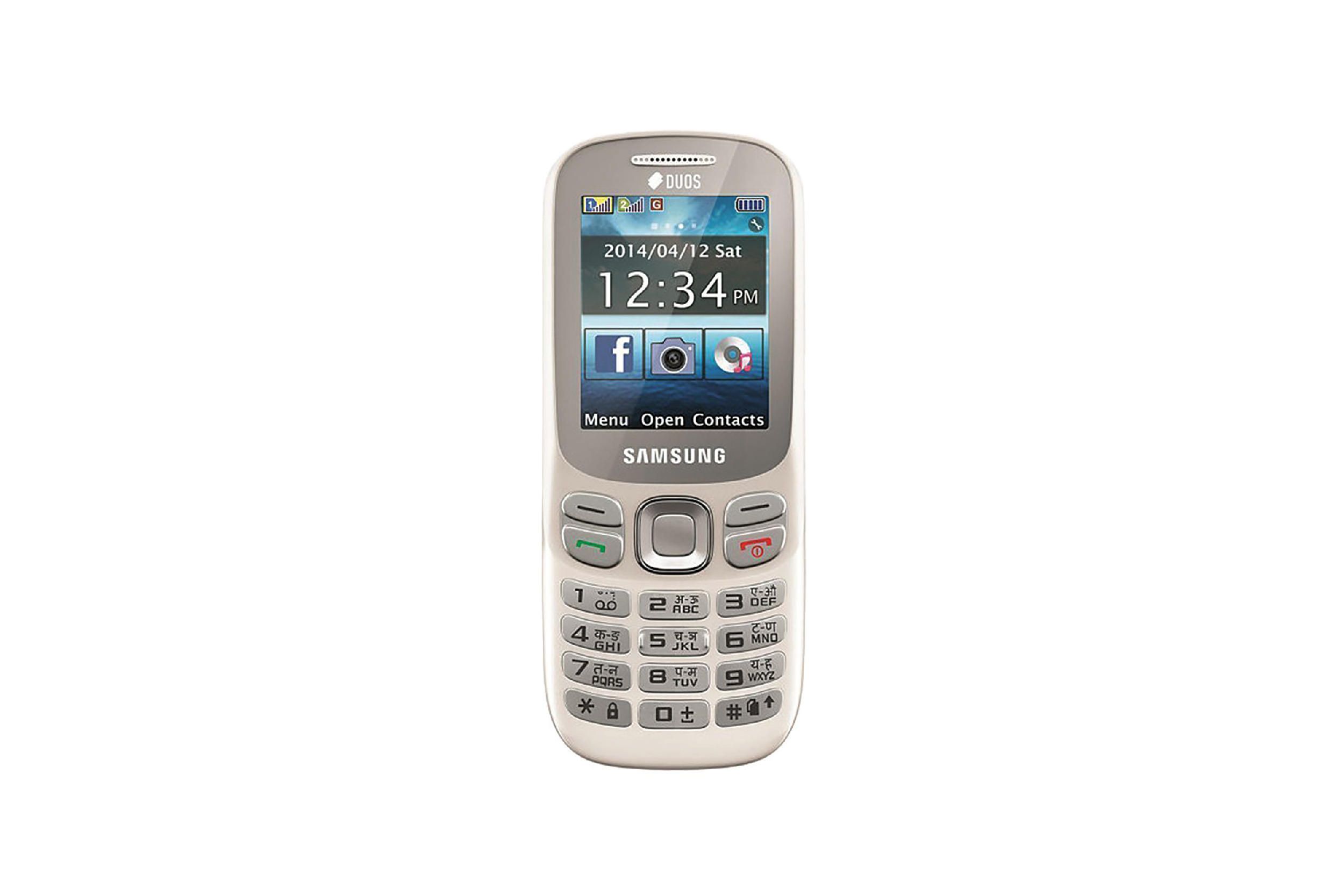 Samsung Mobile Metro 313 (White) 
